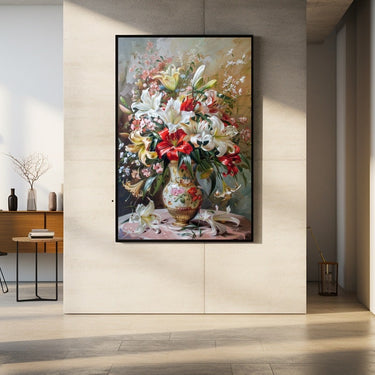Flower Art Oil Painting